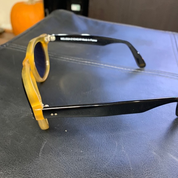 Mike Giant Frames by Melissa Eyewear GLA.53 C.240 Yellow Vintage Brow Line - Picture 6 of 7